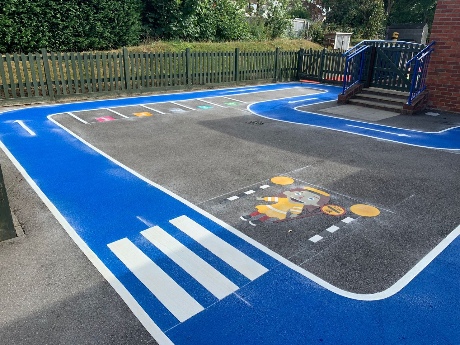 Road Safety Markings for Your School Playground and School Grounds