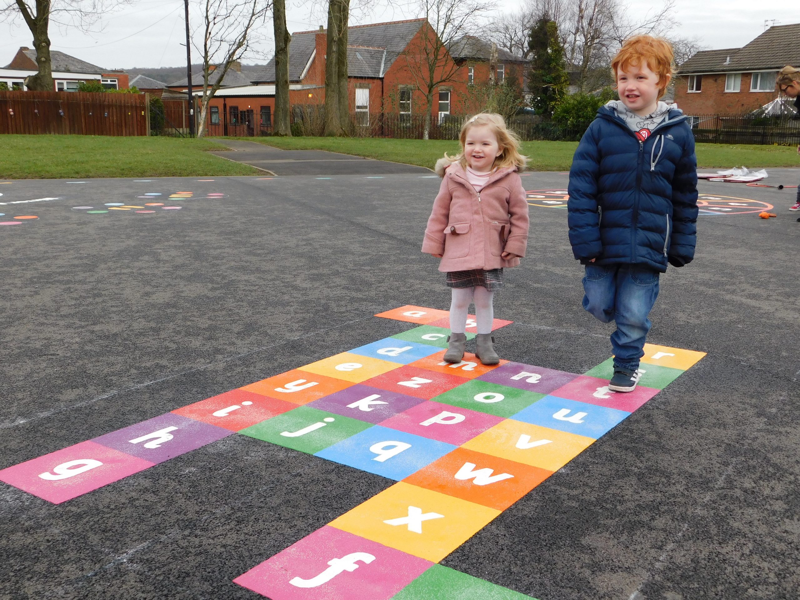 Letter Games Playground Marking Gallery Images