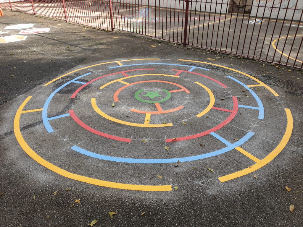 Circular Maze 2 1 1024x768 - £2000 playground markings giveaway