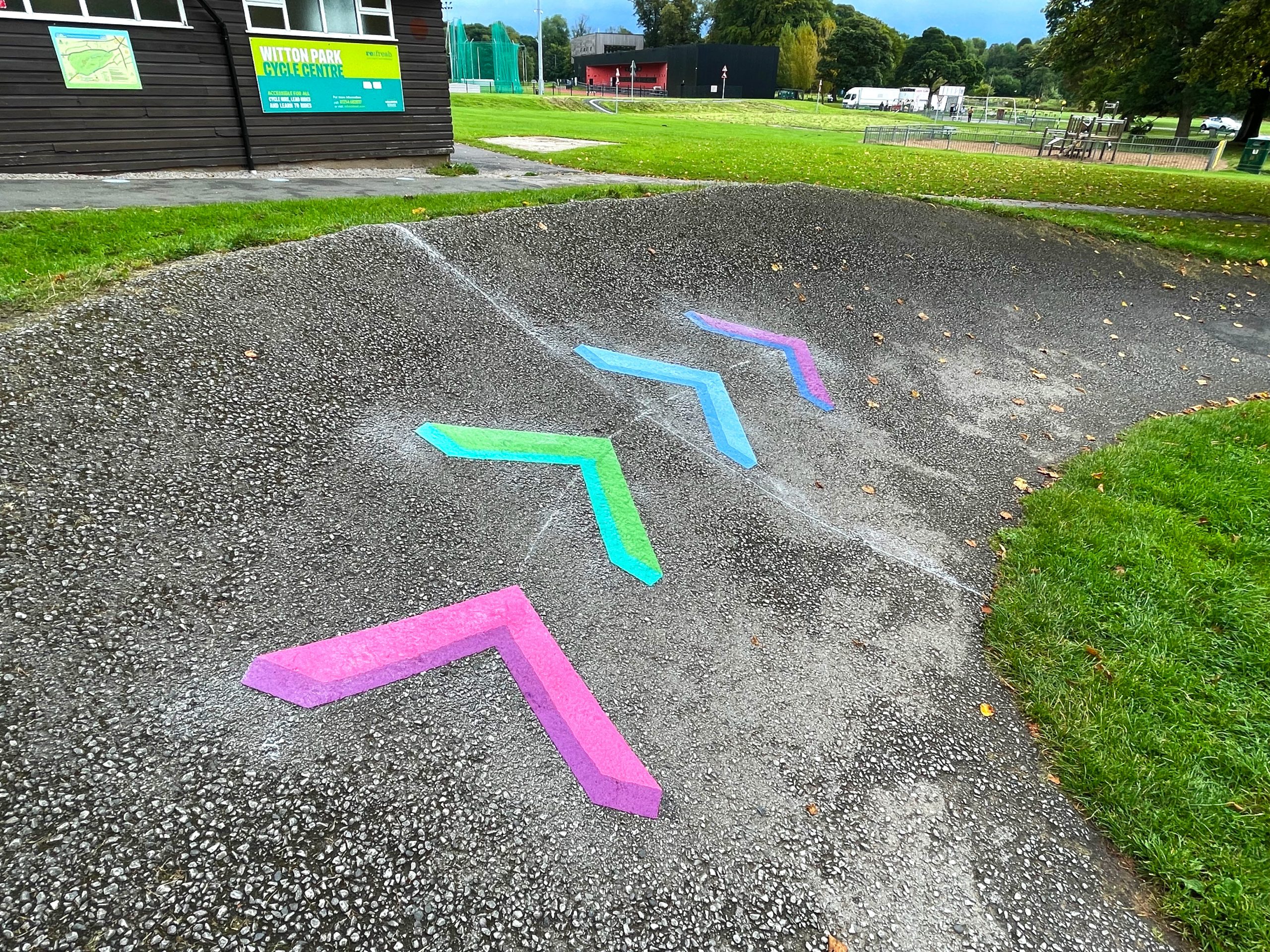 Playground Markings for Public Grounds and Recreational Areas