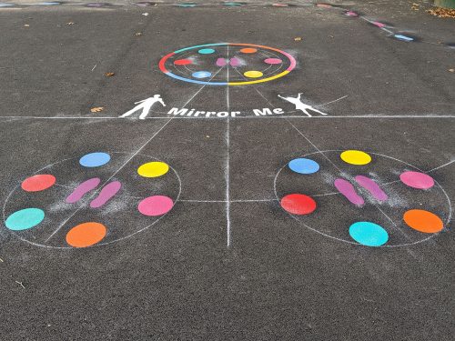 Mirror Me 2019 PMMIRRORME2019 500x375 - Thermoplastic Playground Markings in Argyll