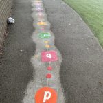 Letter Games Playground Markings