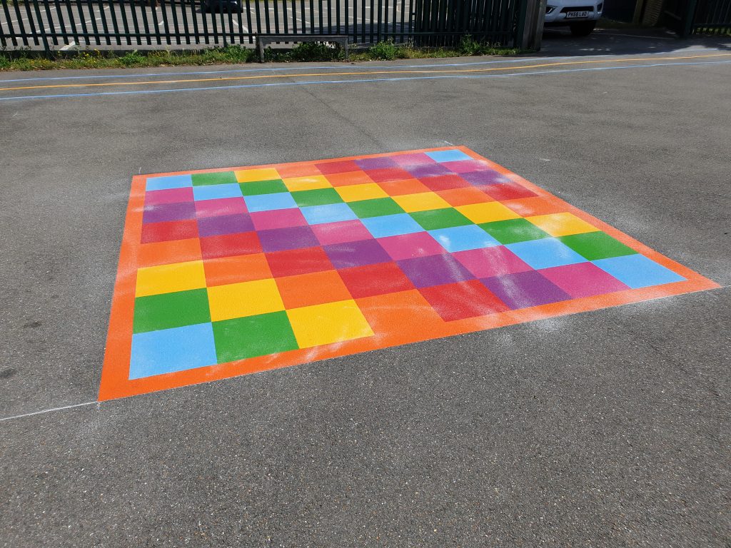 Number Games & Grids Playground Markings