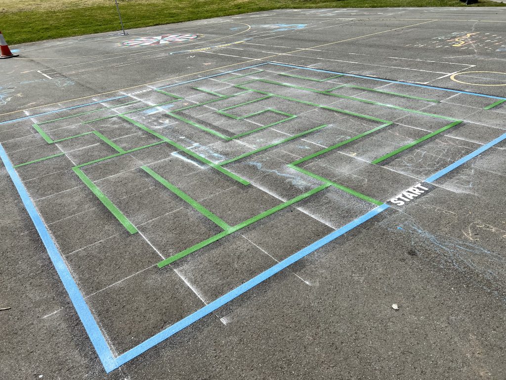 Maze Playground Markings