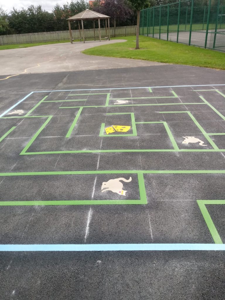 Maze Playground Markings