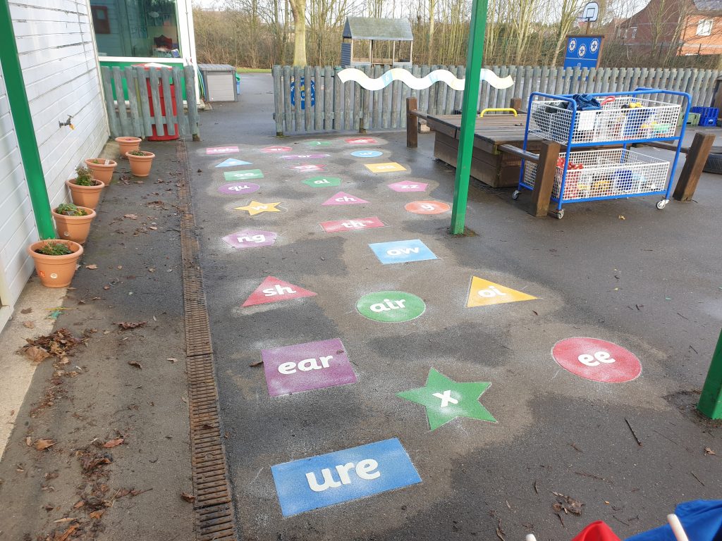 Educational Playground Markings