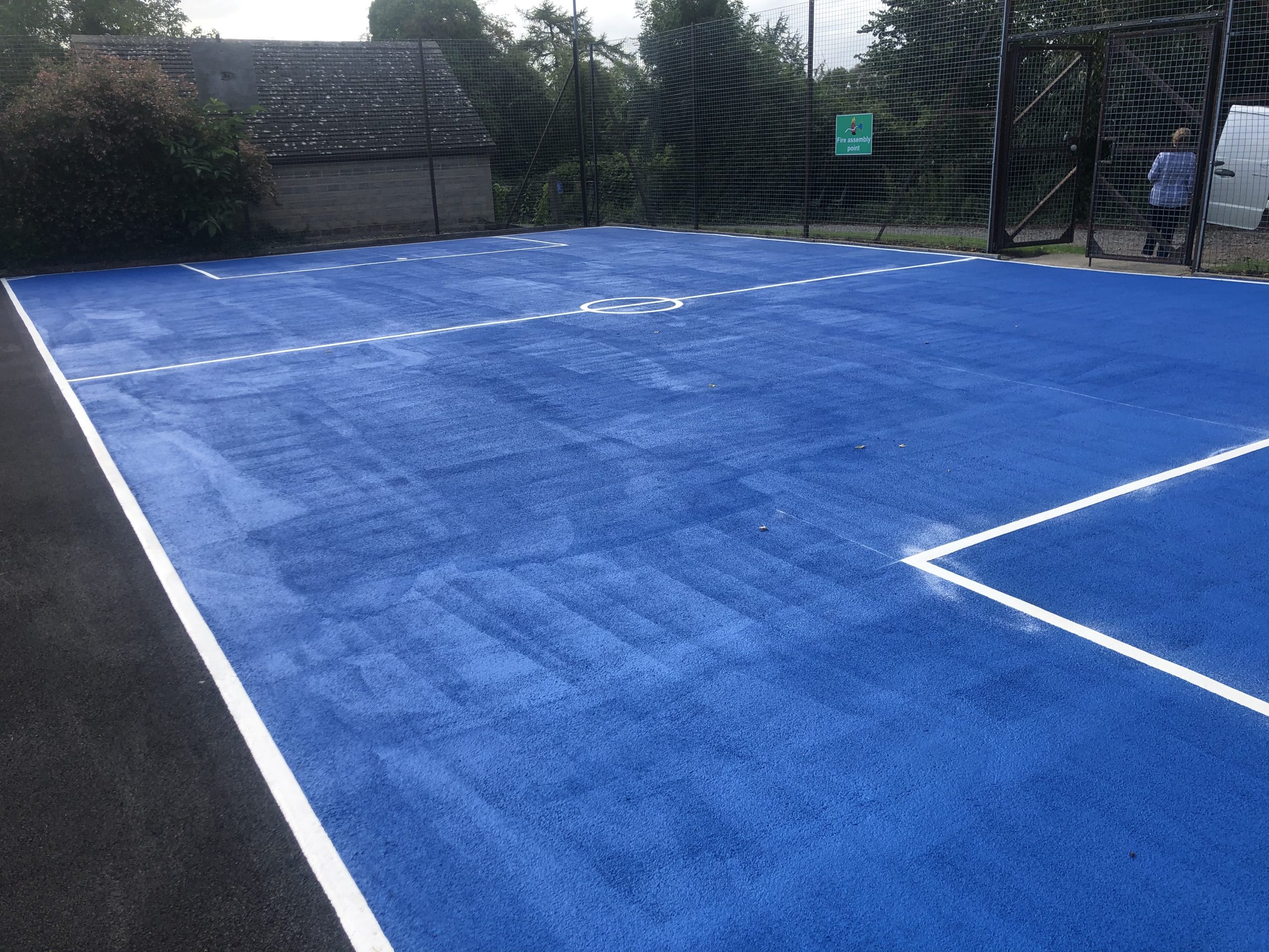 Sports Court Markings for Secondary Schools and Higher Education