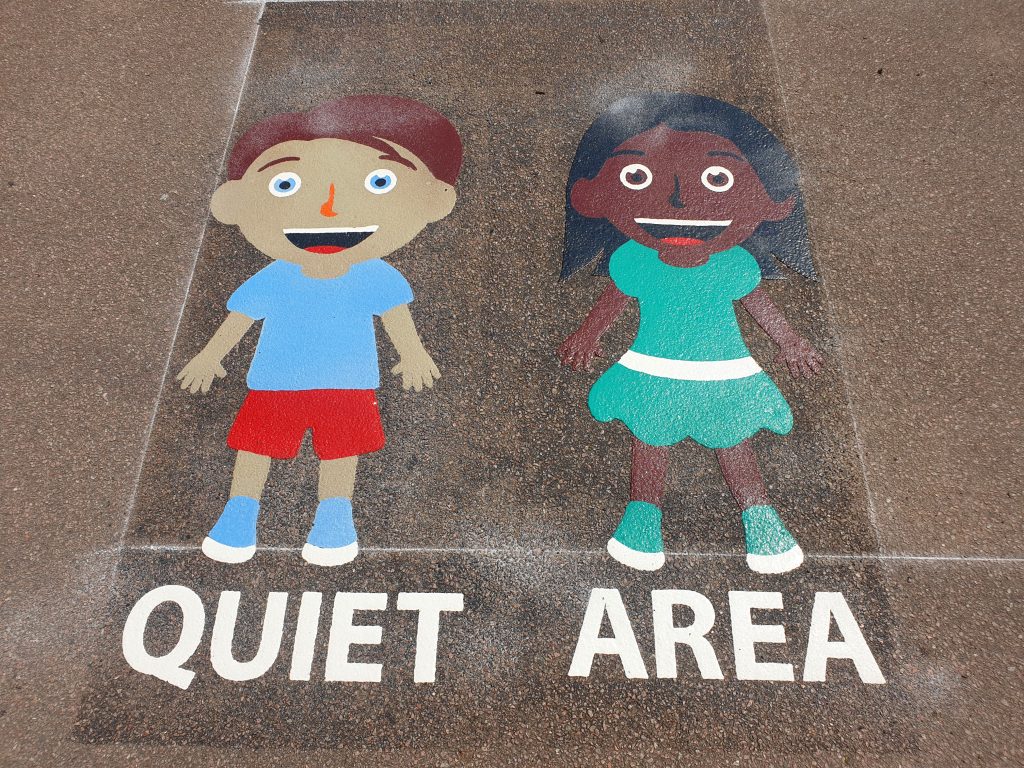 Quiet Area 1 1 1024x768 - £2000 playground markings giveaway