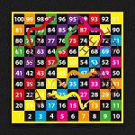 1-100 Snakes & Ladders