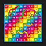 1-100 Snakes & Ladders