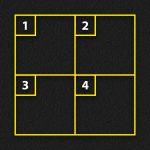 Four Square Game