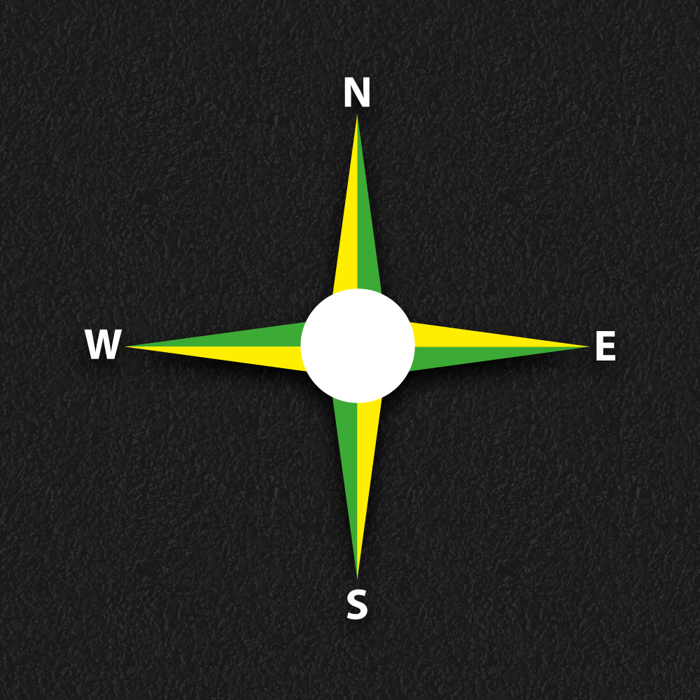 Compass 4 point