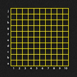 Chess Board with Coordinates Grid – Creative Preformed Markings