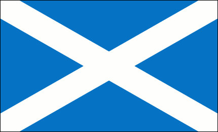 Flag of Scotland Pantone300 - Playground Markings Scotland