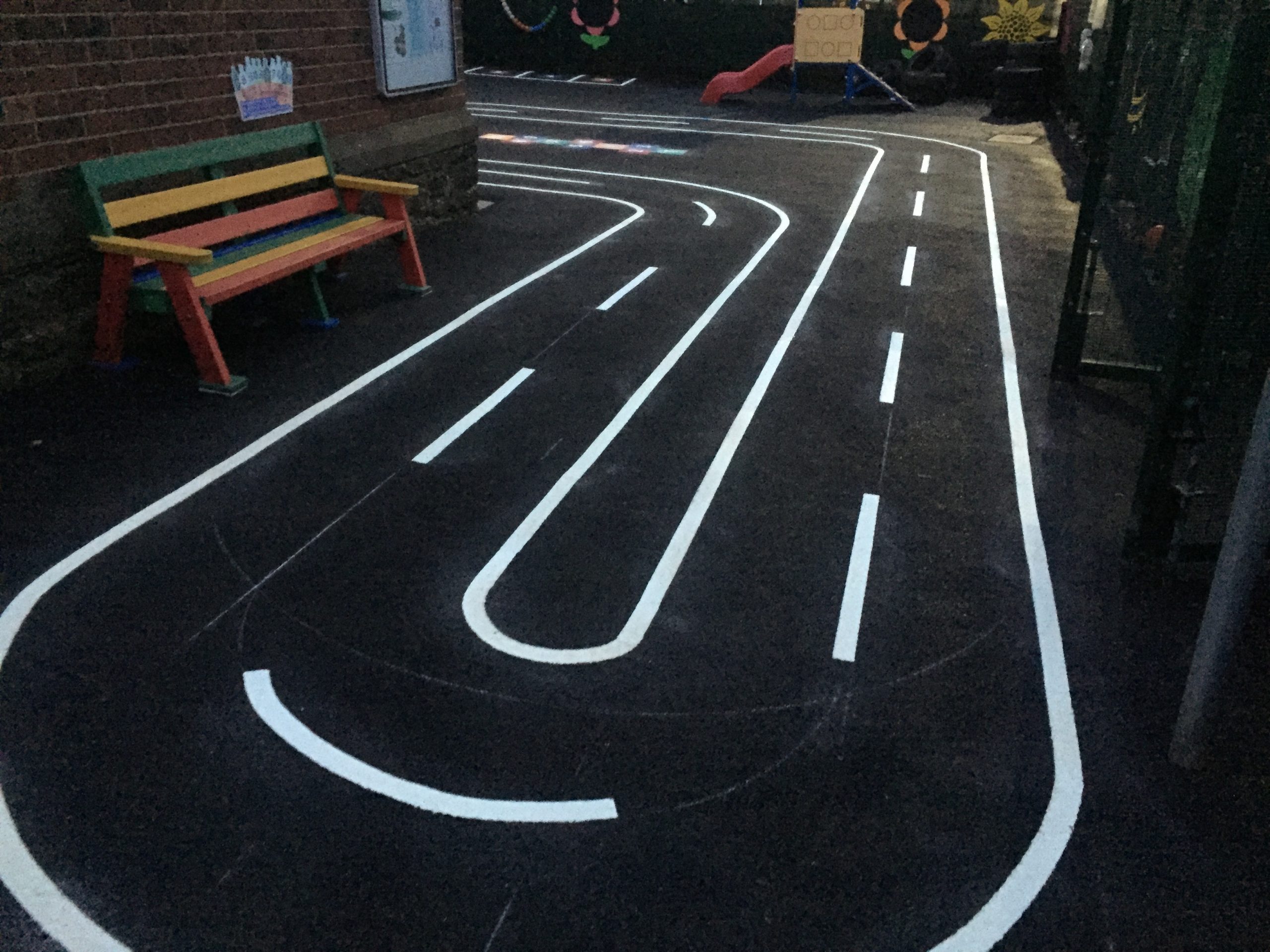 Creating safe playground markings for your pupils