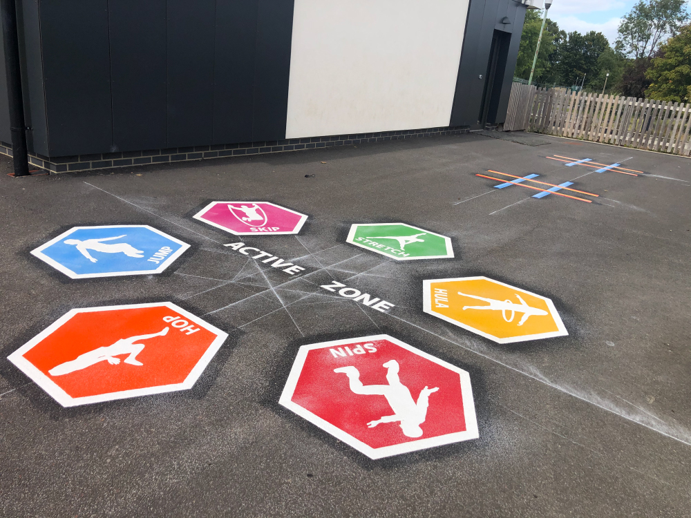 How to choose your playground markings when you’re short on space
