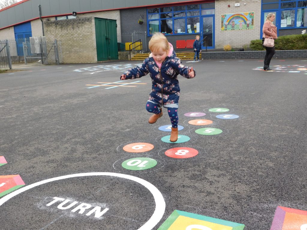 Hopscotch Playground Markings