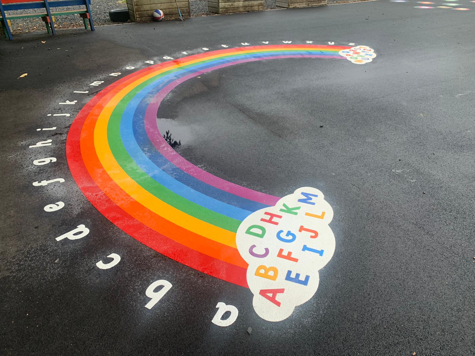 Upgrading a Playground During the Summer Break: Revamping with Thermoplastic Markings